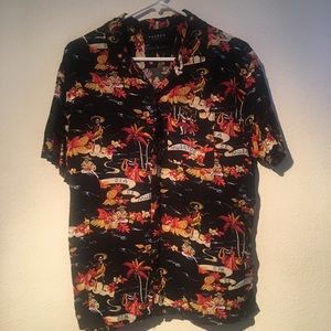 Shirt Sleeve Button Down Shirt